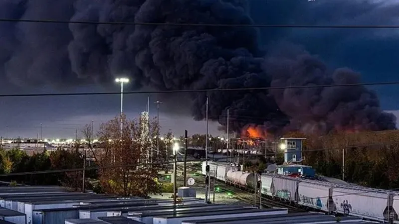 ABD’de kargo uçağı düştü: 7 kişi öldü, 11 kişi yaralandı
