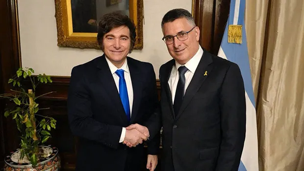 Arjantin lideri Milei ile İsrail Dışişleri Bakanı Saar görüştü