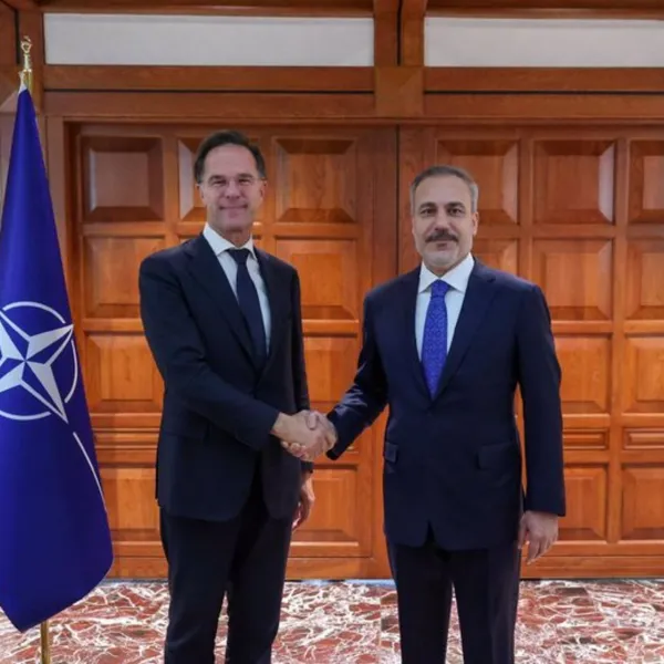 Bakan Fidan Rutte ile görüştü