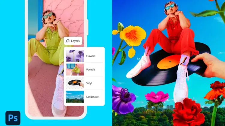 Adobe'dan, iPhone kullanıcıları için yapay zeka destekli ücretsiz Photoshop uygulaması!