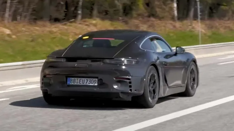Elektrikli Porsche 718 Nürburgring'de Görüntülendi! Şok Detaylar
