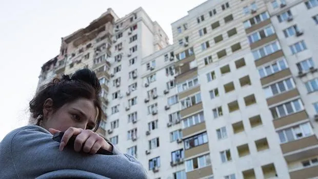 Kiev'de Gece Yarası Alarmı! Rusya'dan İHA Saldırısı: Yaralılar Var
