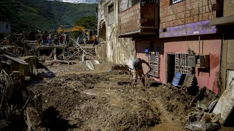 Venezuela’da şiddetli yağışlar binlerce kişiyi etkiledi