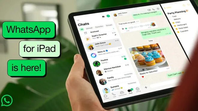 WhatsApp resmi iPad uygulamasını yayımladı